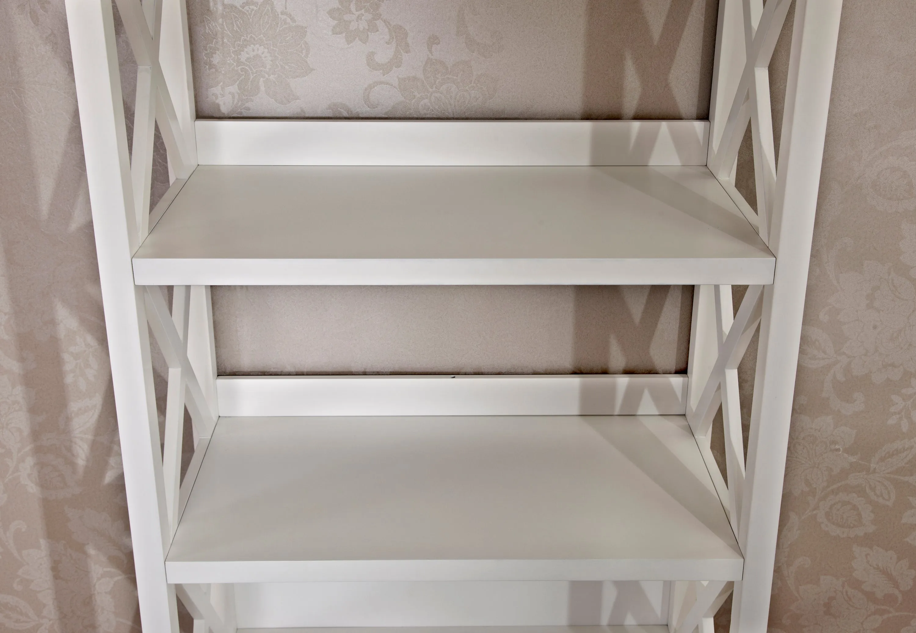 4 Tier Bookcases, 67‘’ Bookshelf with Sturdy Solid Frame, Shelves for Home and Office Organizer, White