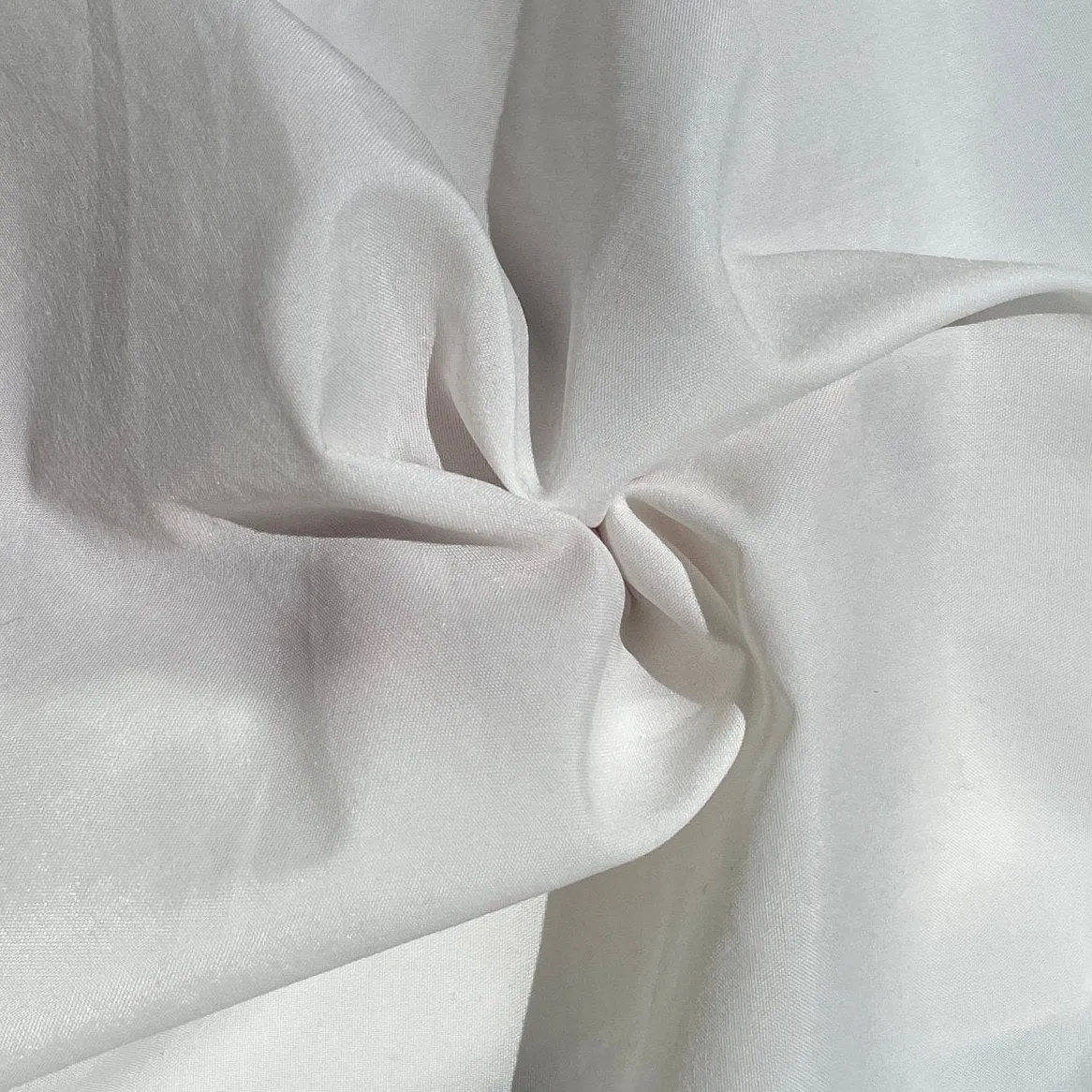 60" 100% Nylon White Faille 5 OZ Woven Fabric By the Yard