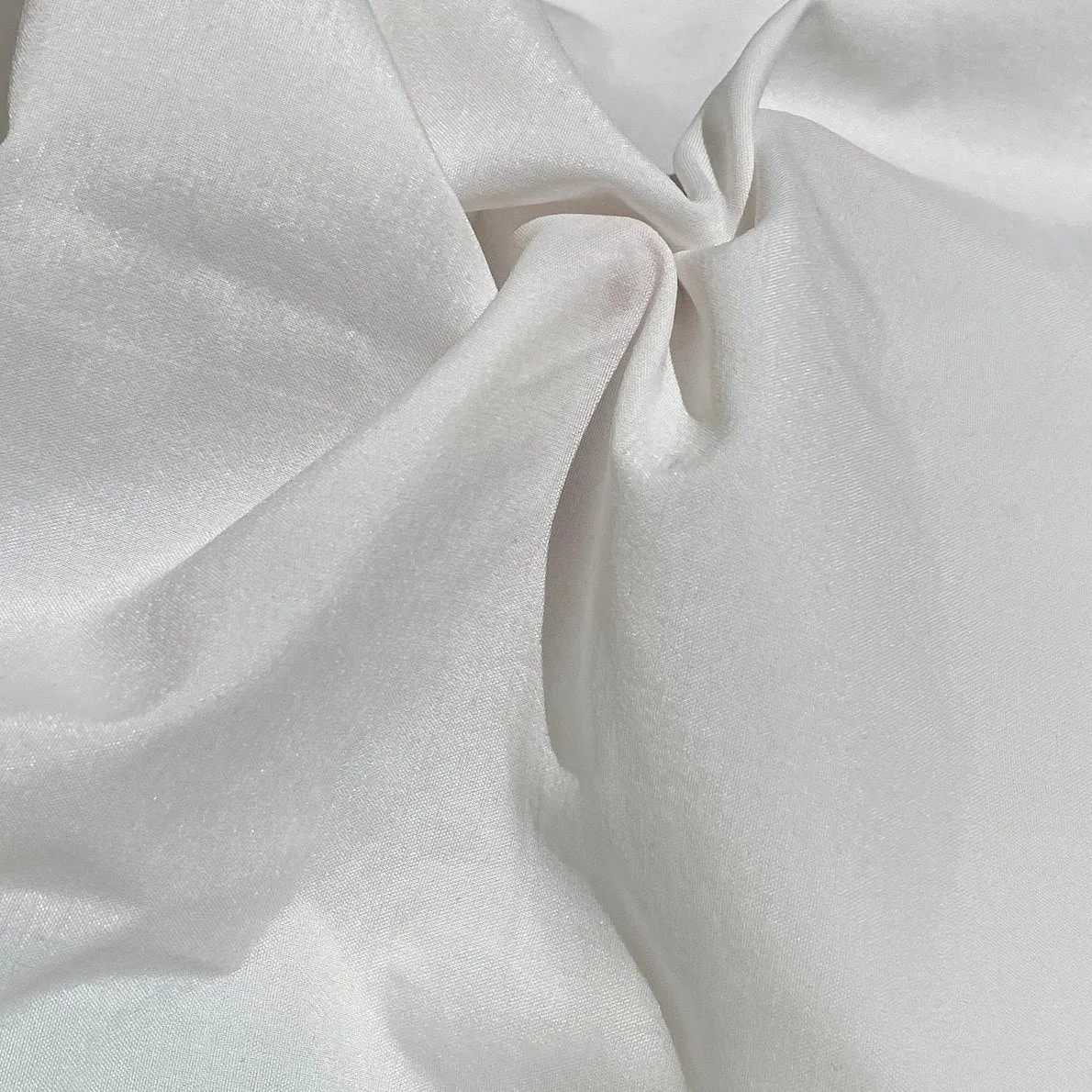 60" 100% Nylon White Faille 5 OZ Woven Fabric By the Yard