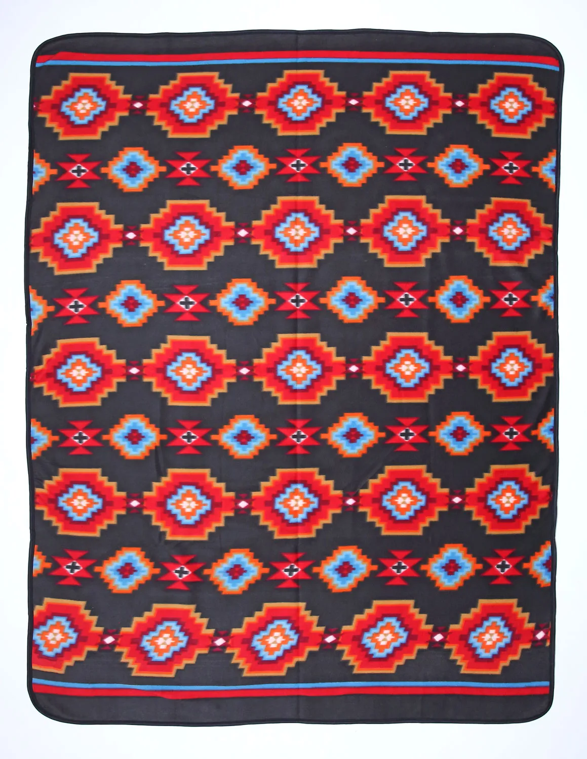 60" X 80" Fleece Lodge Blanket #28C