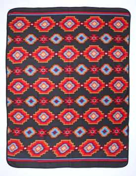 60" X 80" Fleece Lodge Blanket #28C