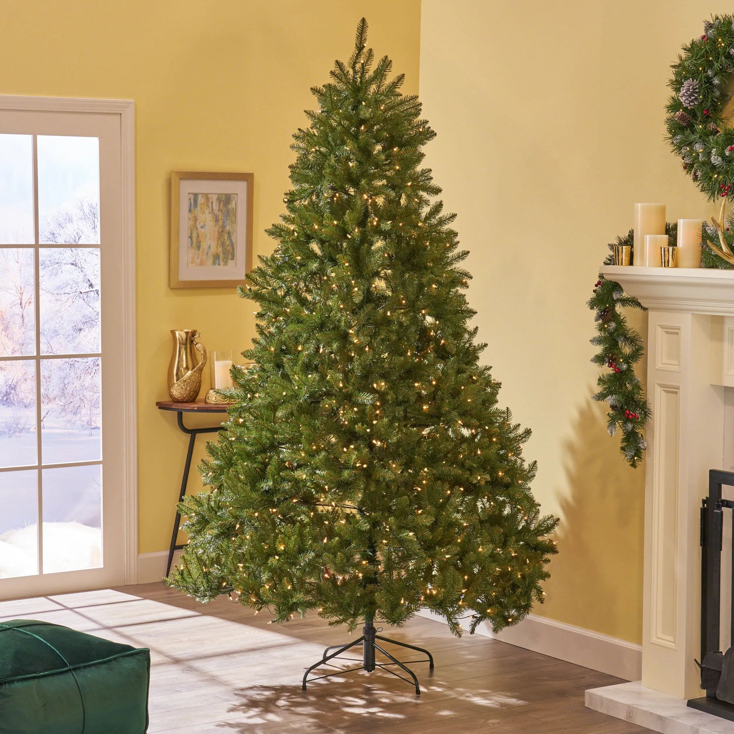 7.5-foot Fraser Fir Hinged Artificial Christmas Tree - NH603703