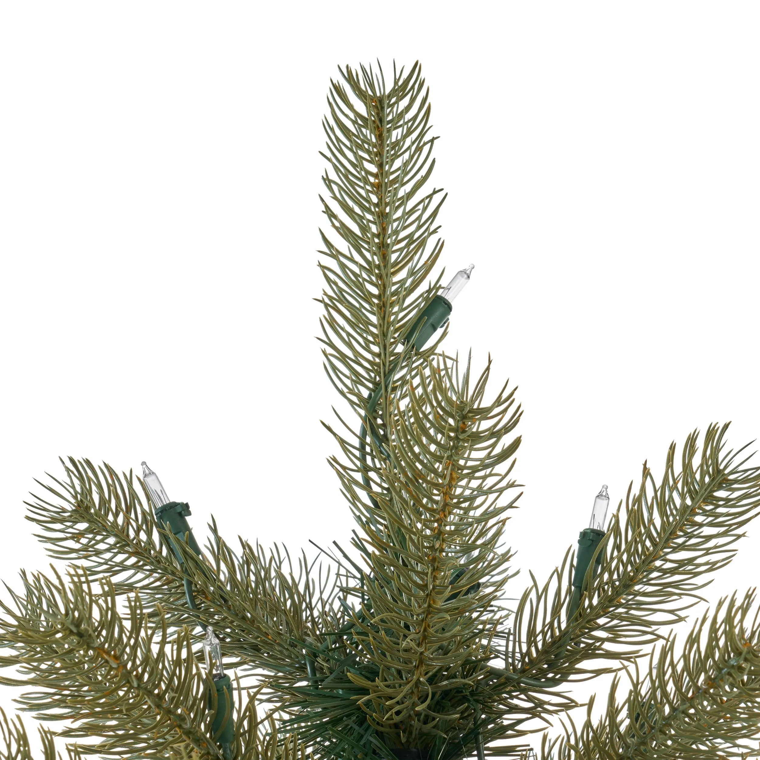 7.5-foot Mixed Spruce Hinged Artificial Christmas Tree - NH792703