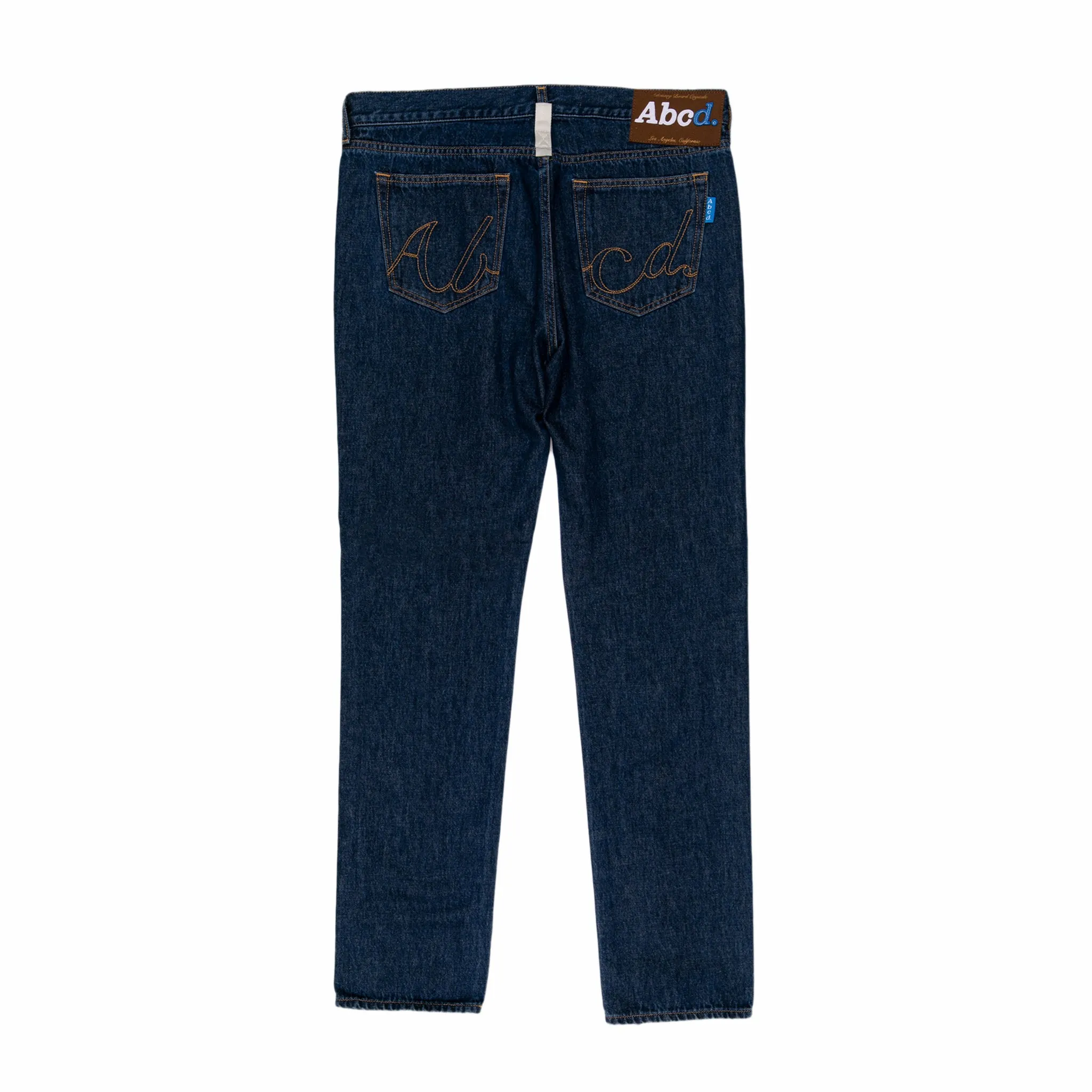 Abcd. Slim Fit Jean (Dark Blue Stonewash)