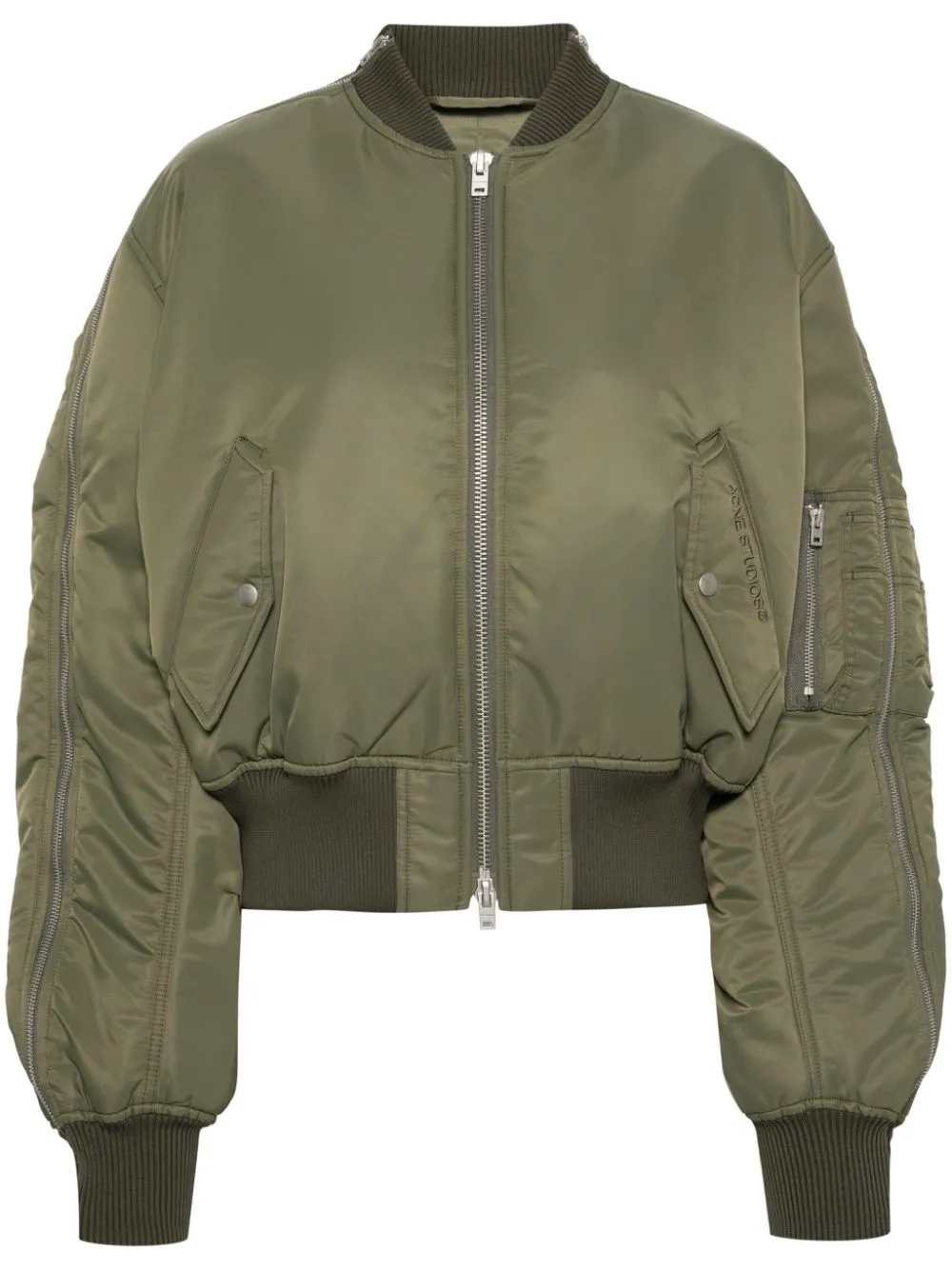 ACNE STUDIOS 24SS Green Women's Bomber Jacket