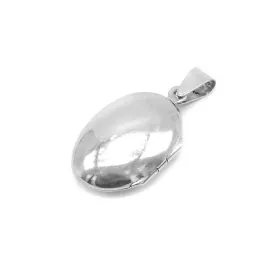 Ada Oval Locket 925 Sterling Silver Pendant