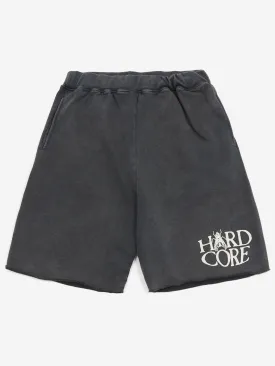 Aries Aged Hardcore Sweatshort - Black