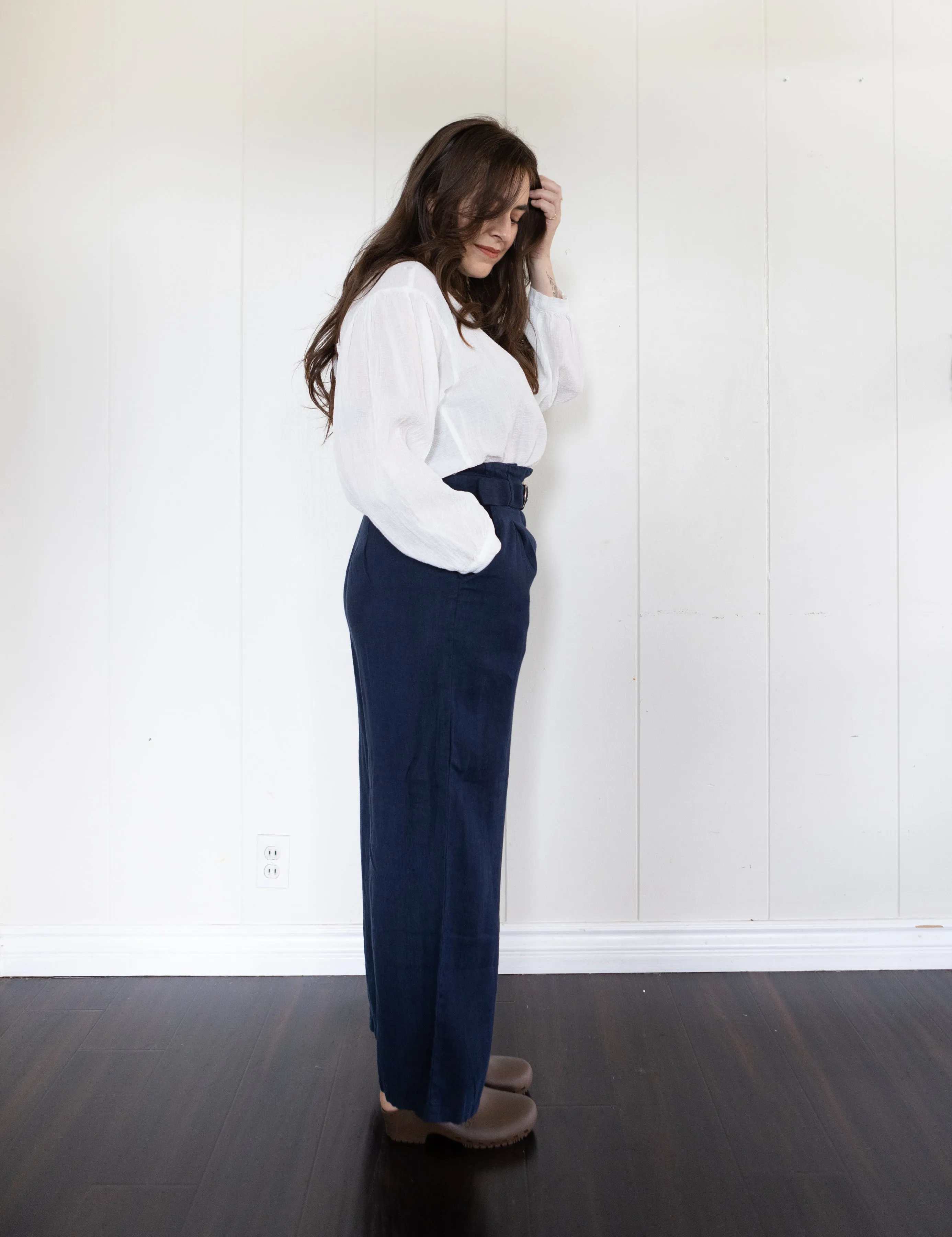 Atticus Wide Leg Trouser Anchor