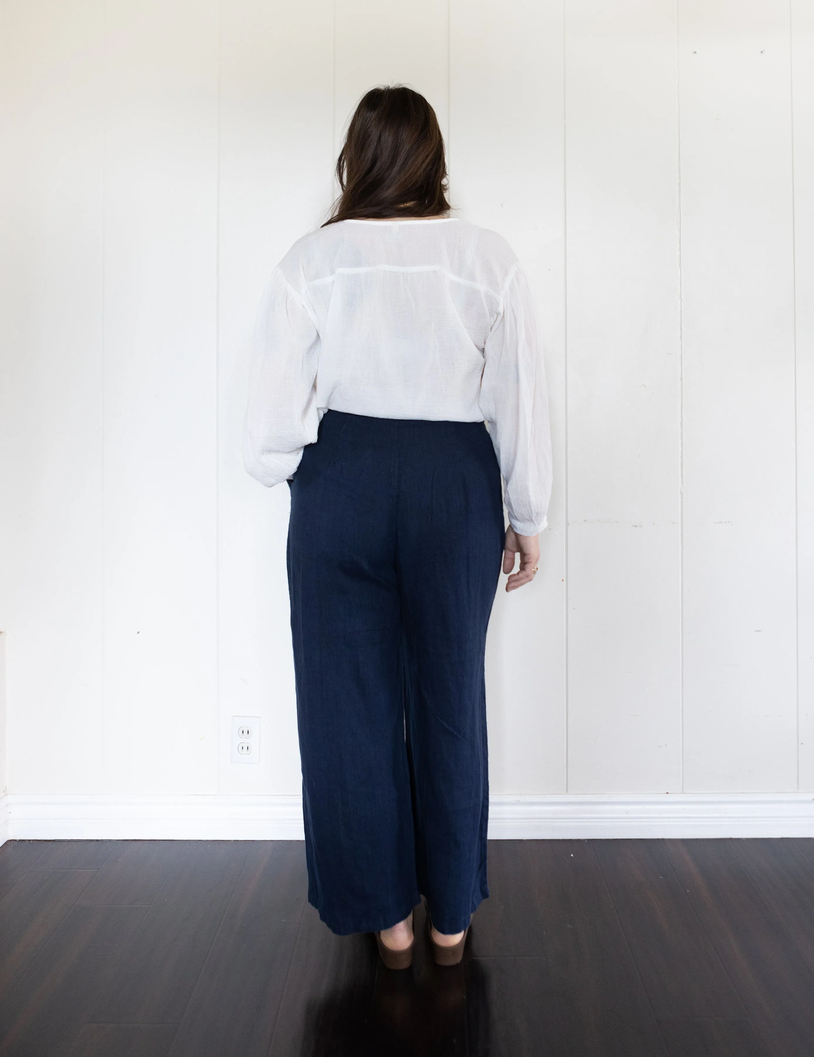 Atticus Wide Leg Trouser Anchor