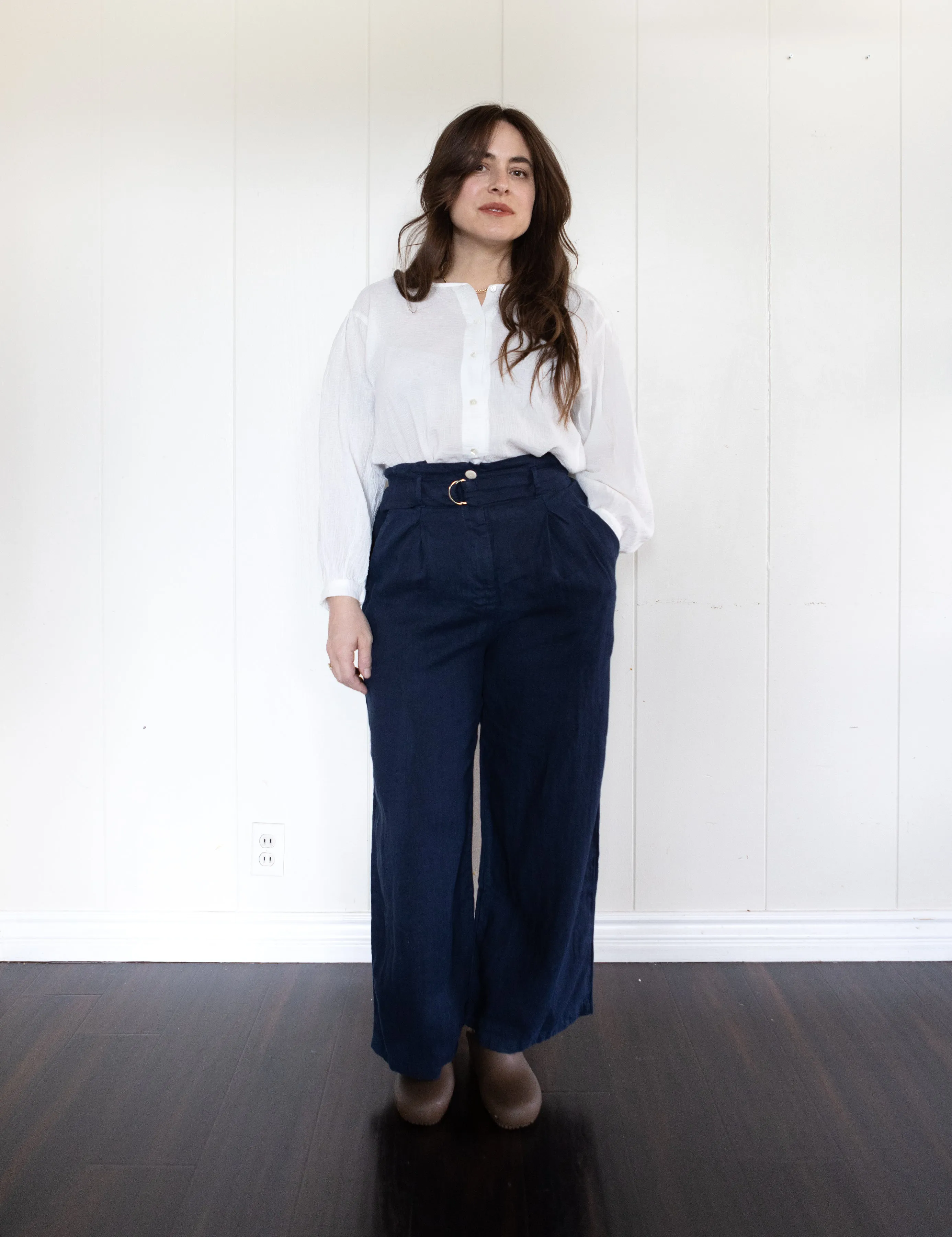 Atticus Wide Leg Trouser Anchor