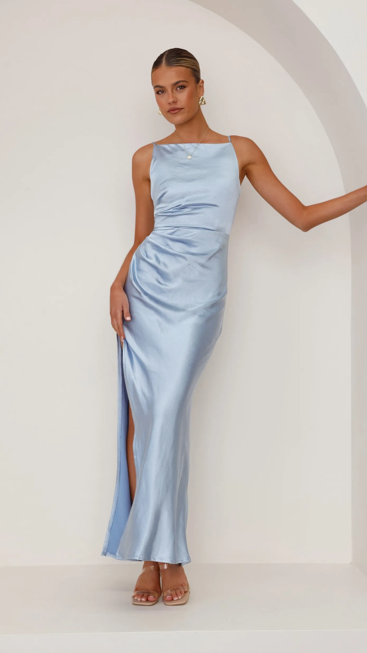 Ava Maxi Dress - Blue