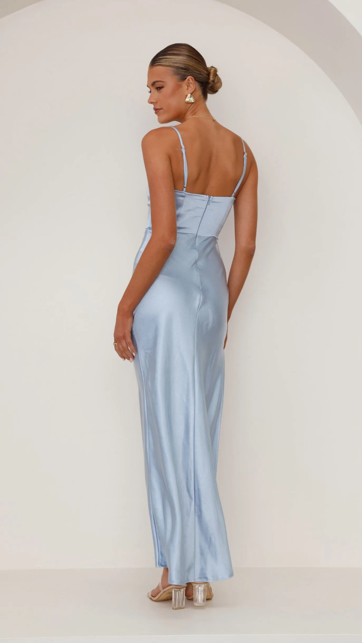 Ava Maxi Dress - Blue