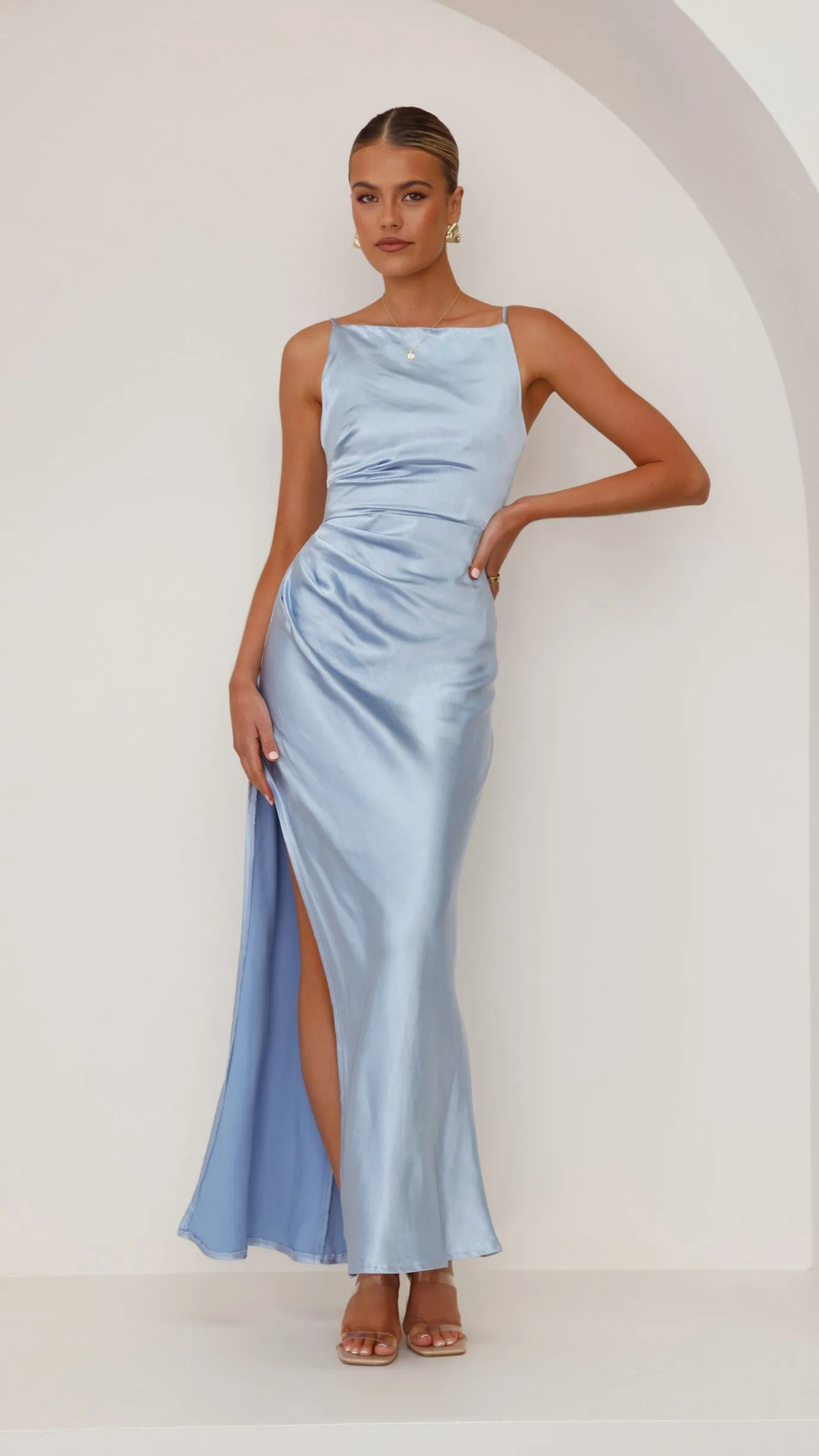 Ava Maxi Dress - Blue