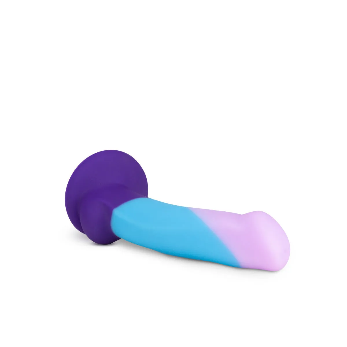 Avant By Blush® | Purple Haze D16: Artisan 7 Inch Curved G-Spot Dildo with Suction Cup Base - Elegantly Made with Smooth Ultrasilk® Purio™ Silicone