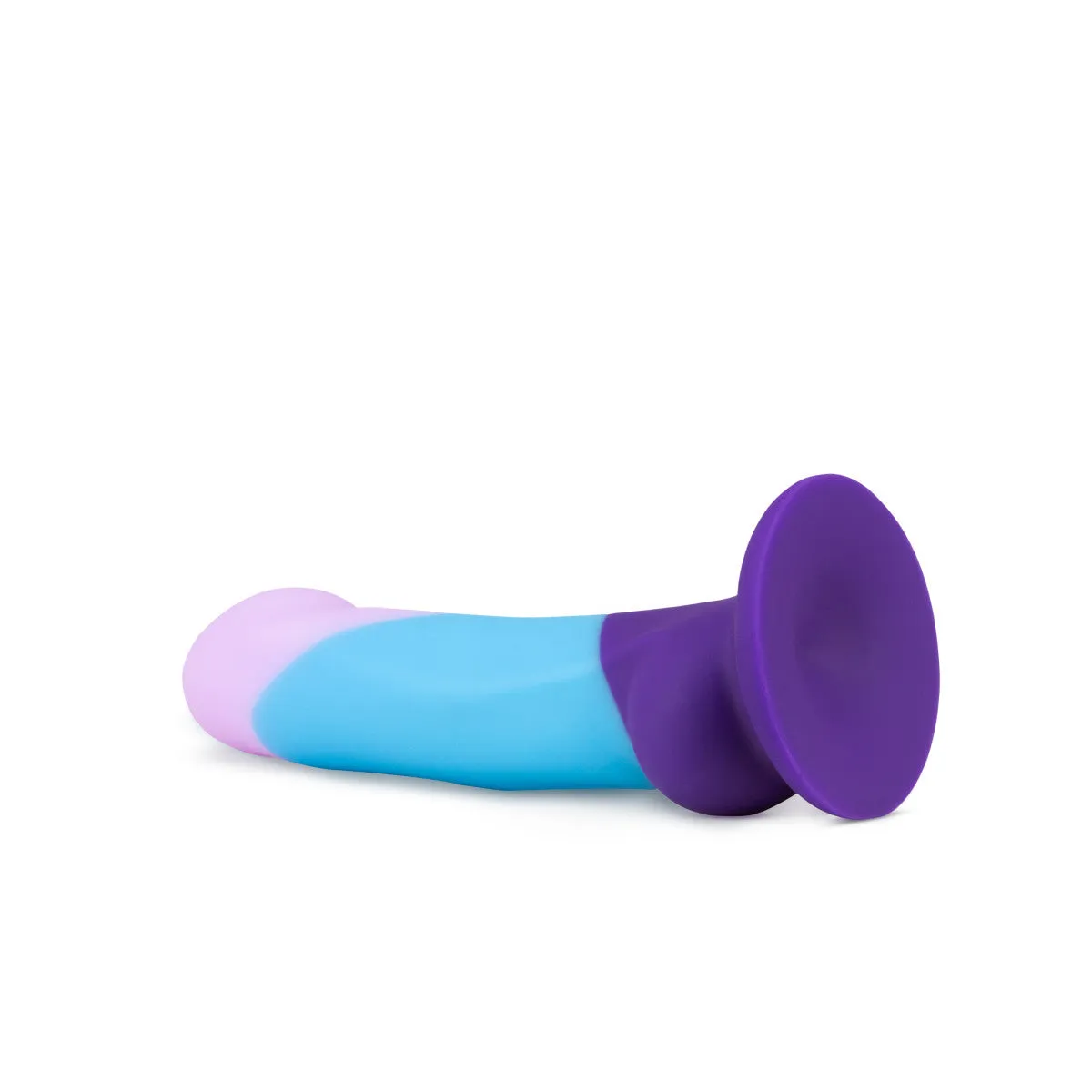 Avant By Blush® | Purple Haze D16: Artisan 7 Inch Curved G-Spot Dildo with Suction Cup Base - Elegantly Made with Smooth Ultrasilk® Purio™ Silicone