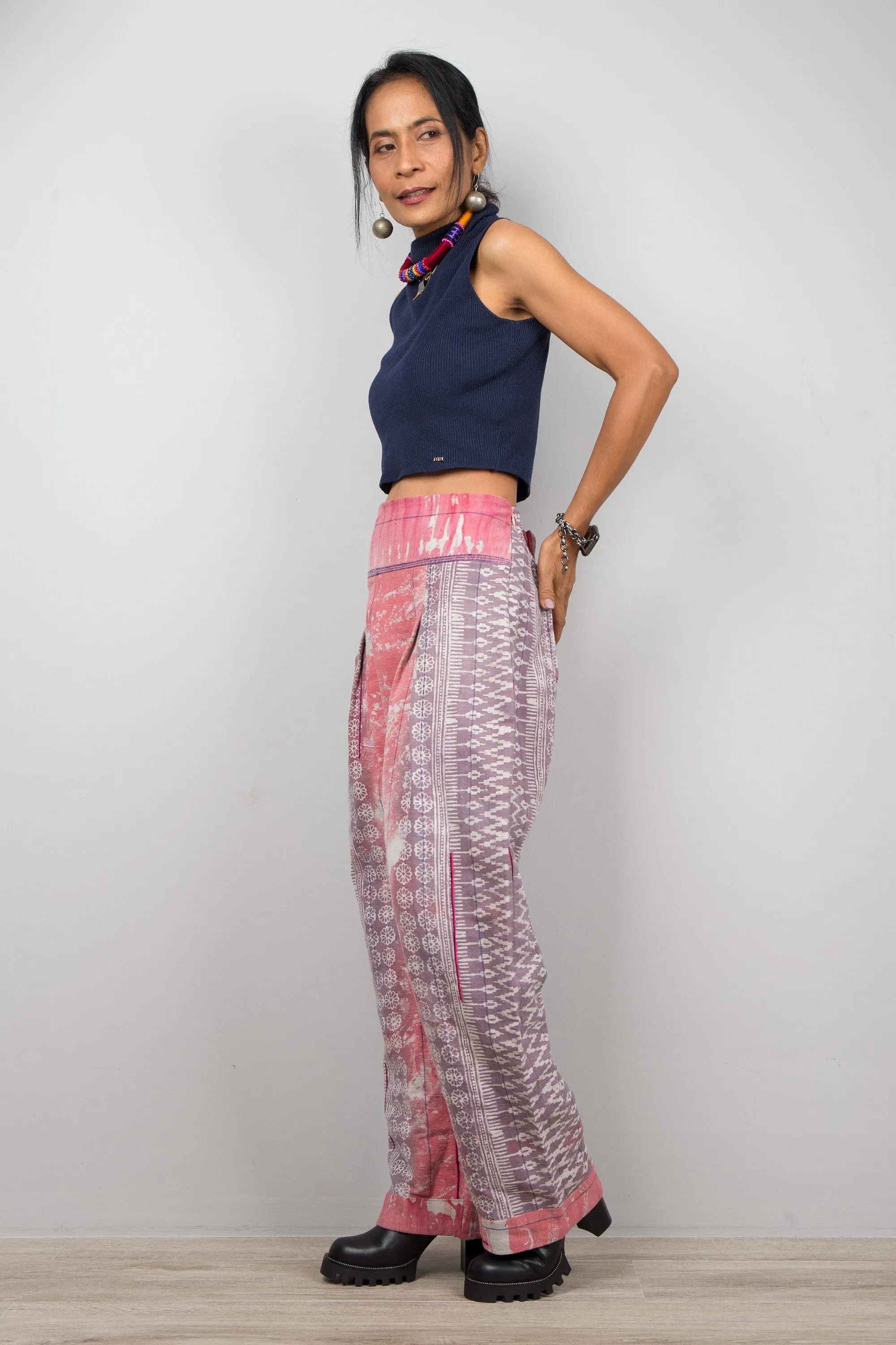 Batik harem pants