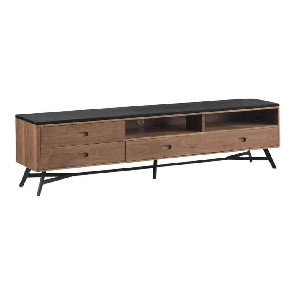 Bellevue Lava Stone TV Console