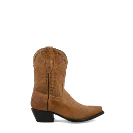 BLACK STAR WOMEN'S AUBREY CARAMEL BOOTIES WBSN014