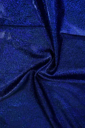 Blue Sparkly Jewel Fabric