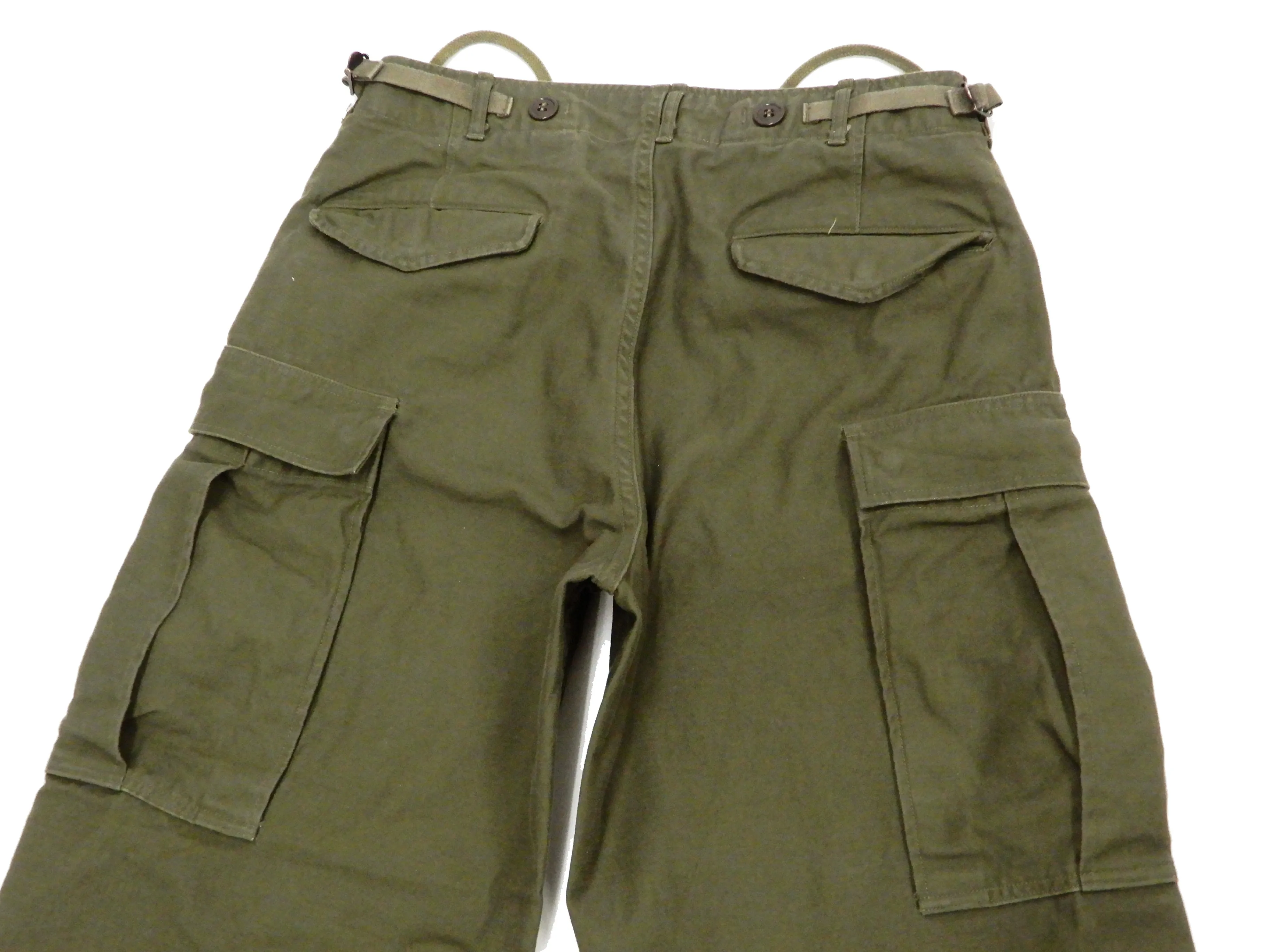 Buzz Rickson Cargo Pants Men's US Army Korean War M-1951 Field Trouser BR41962 Olive