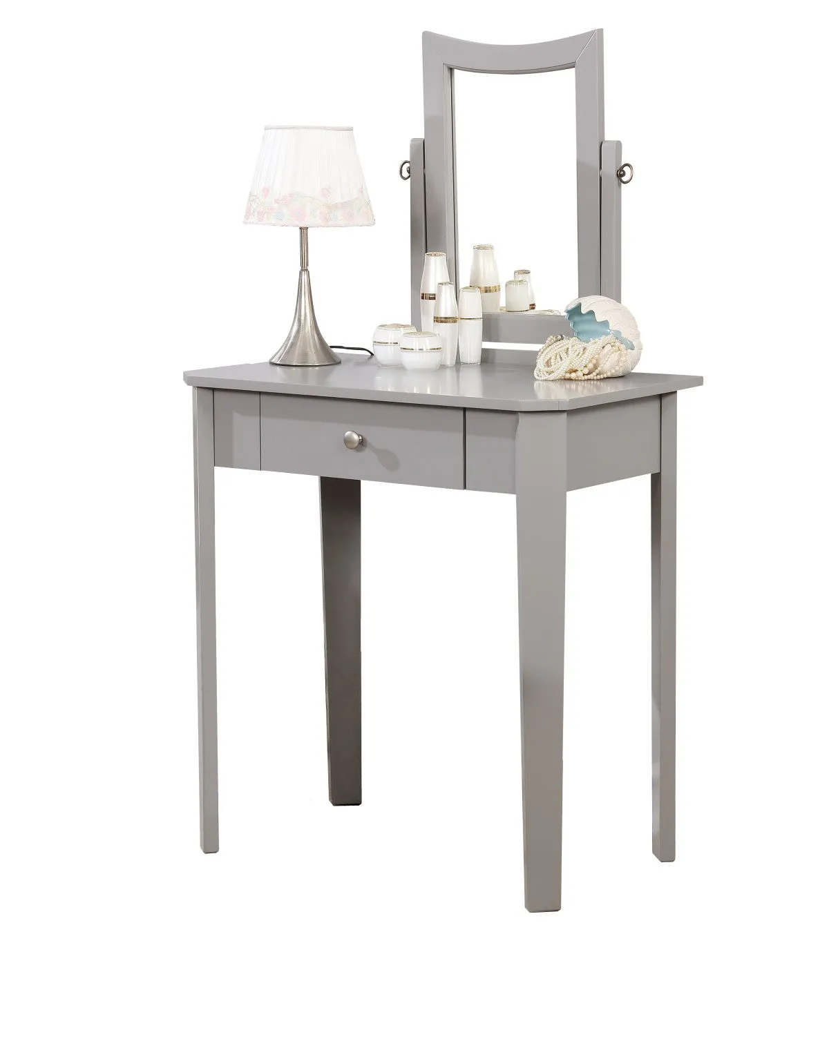 Cecilia Vanity Set in Grey