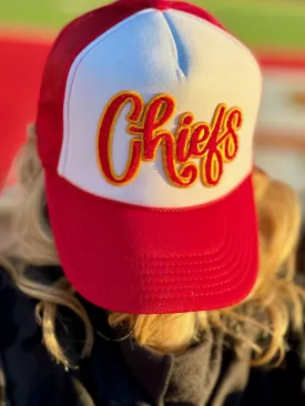 Chiefs Chenille Patch Cap by Texas True Threads