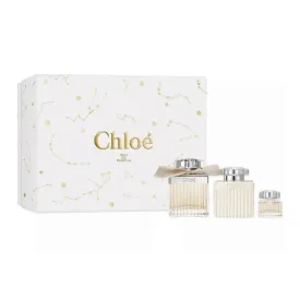 Chloe Signiture Eau de Parfum Women's Perfume Gift Set Spray (75ml) with Body Lotion & 5ml EDP