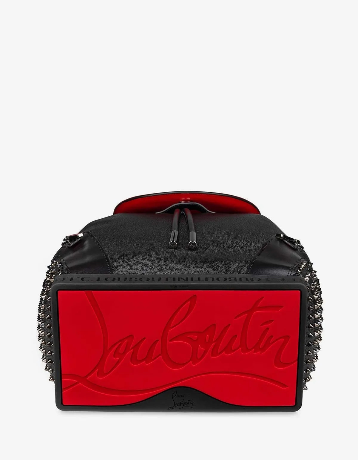 Christian Louboutin Explorafunk Black Leather Backpack