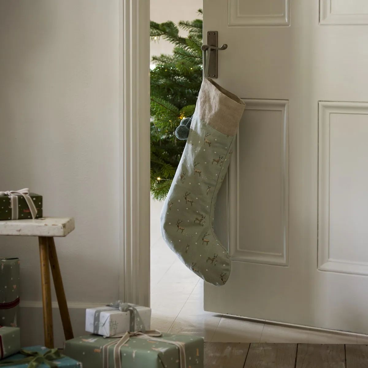 Christmas Stags Christmas Stocking