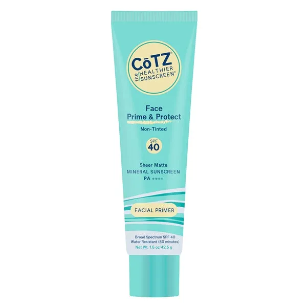 CoTZ Face Prime & Protect - Non-Tinted Sunscreen - SPF 40  (1.5oz)