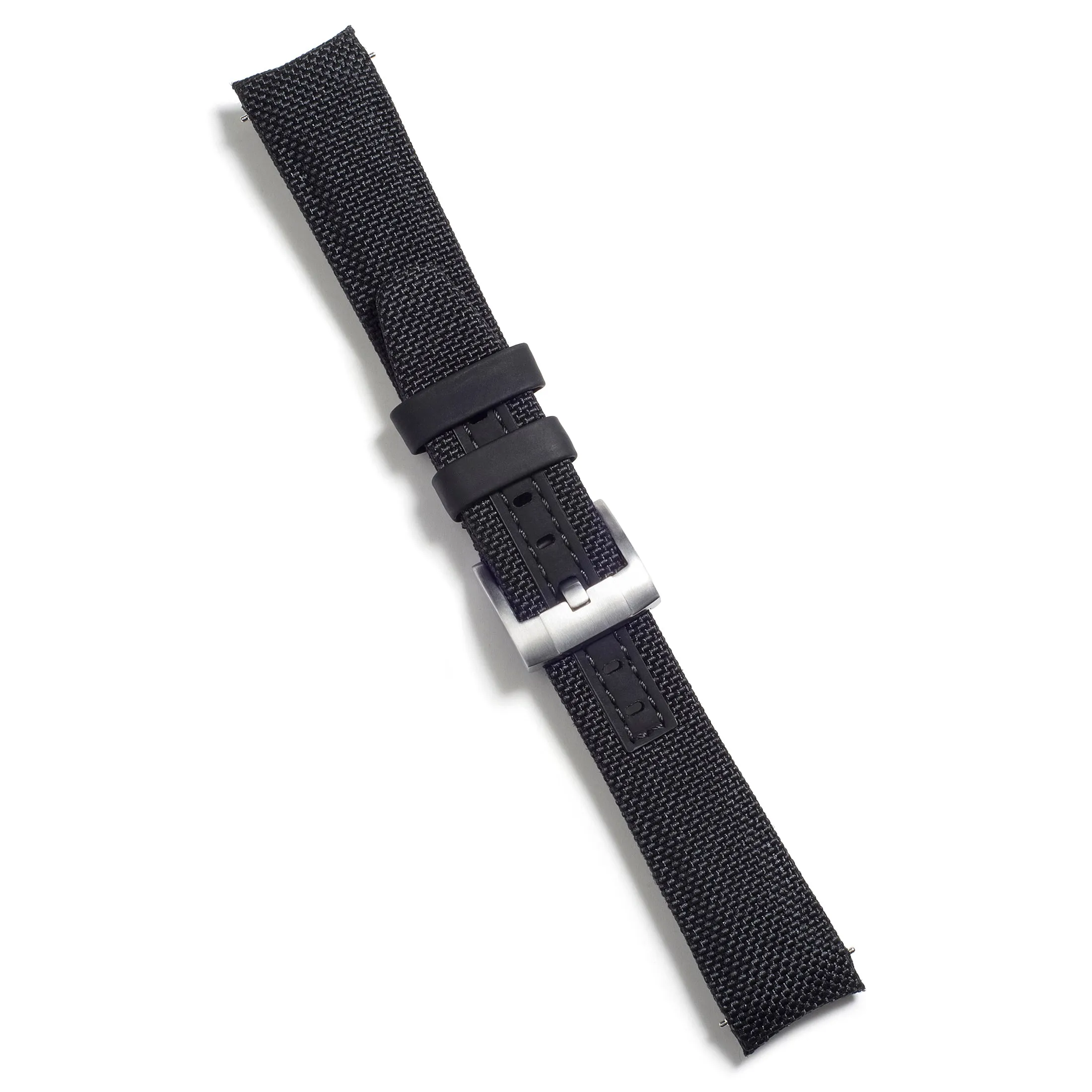 Curved End Nylon Strap for Rolex Oyster Perpetual 39mm with Tang Buckle