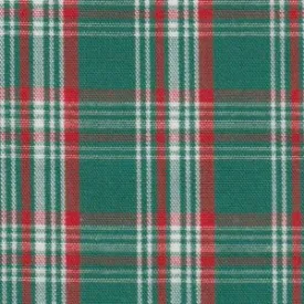 Dark Green Christmas Plaid