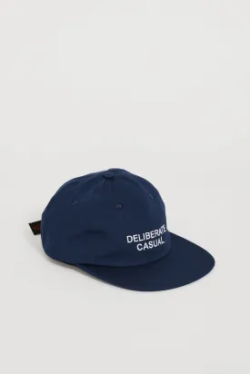 Deliberate Casual Field Cap Navy Twill