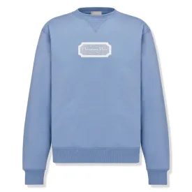 Dior 'Christian Dior Couture' Relaxed Fit Blue Sweatshirt