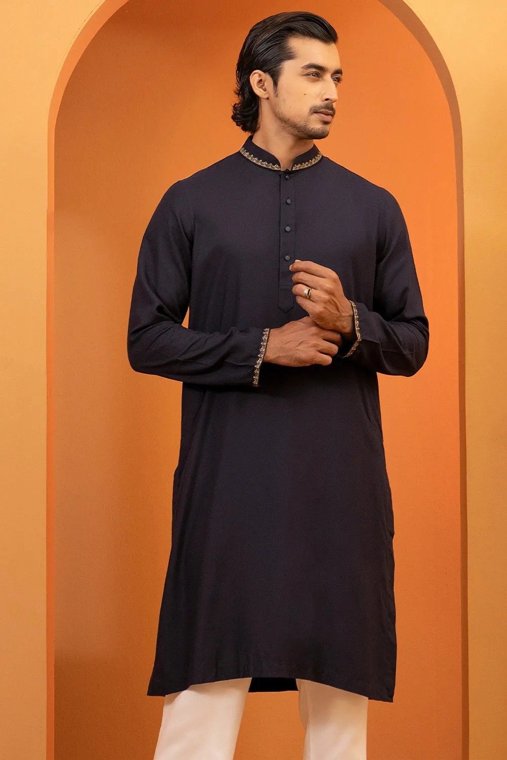 Embroidered Regular Fit Panjabi