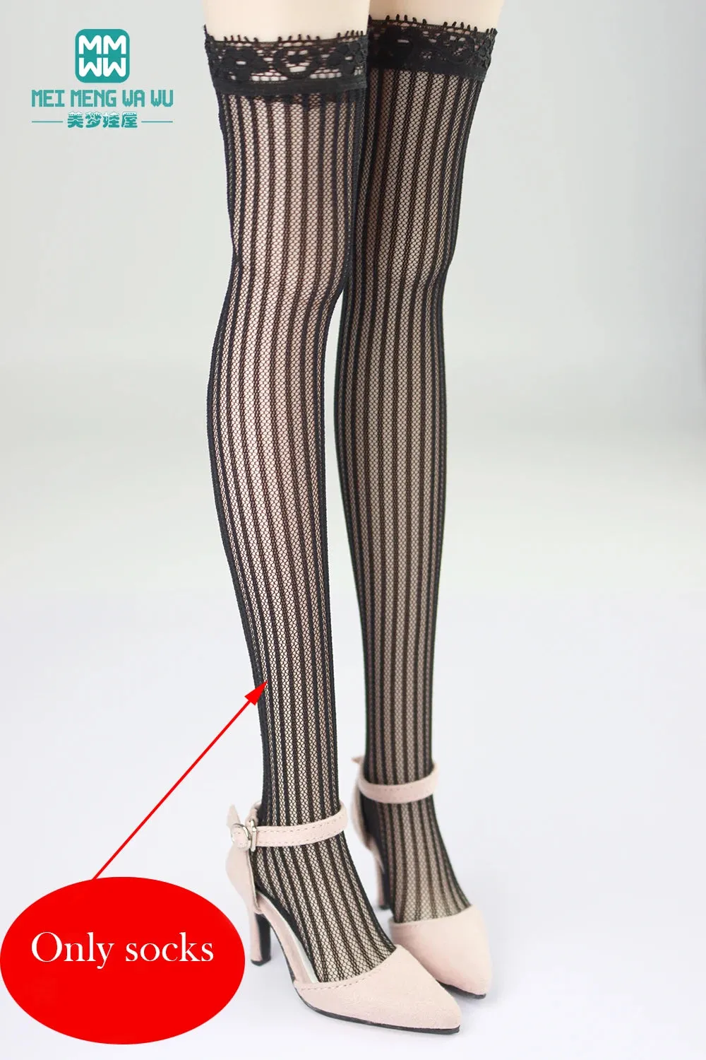 Fashion Lace Stockings | Doll Accessories for 1/3, 1/4, 1/6 BJD DD SD YOSD Dolls