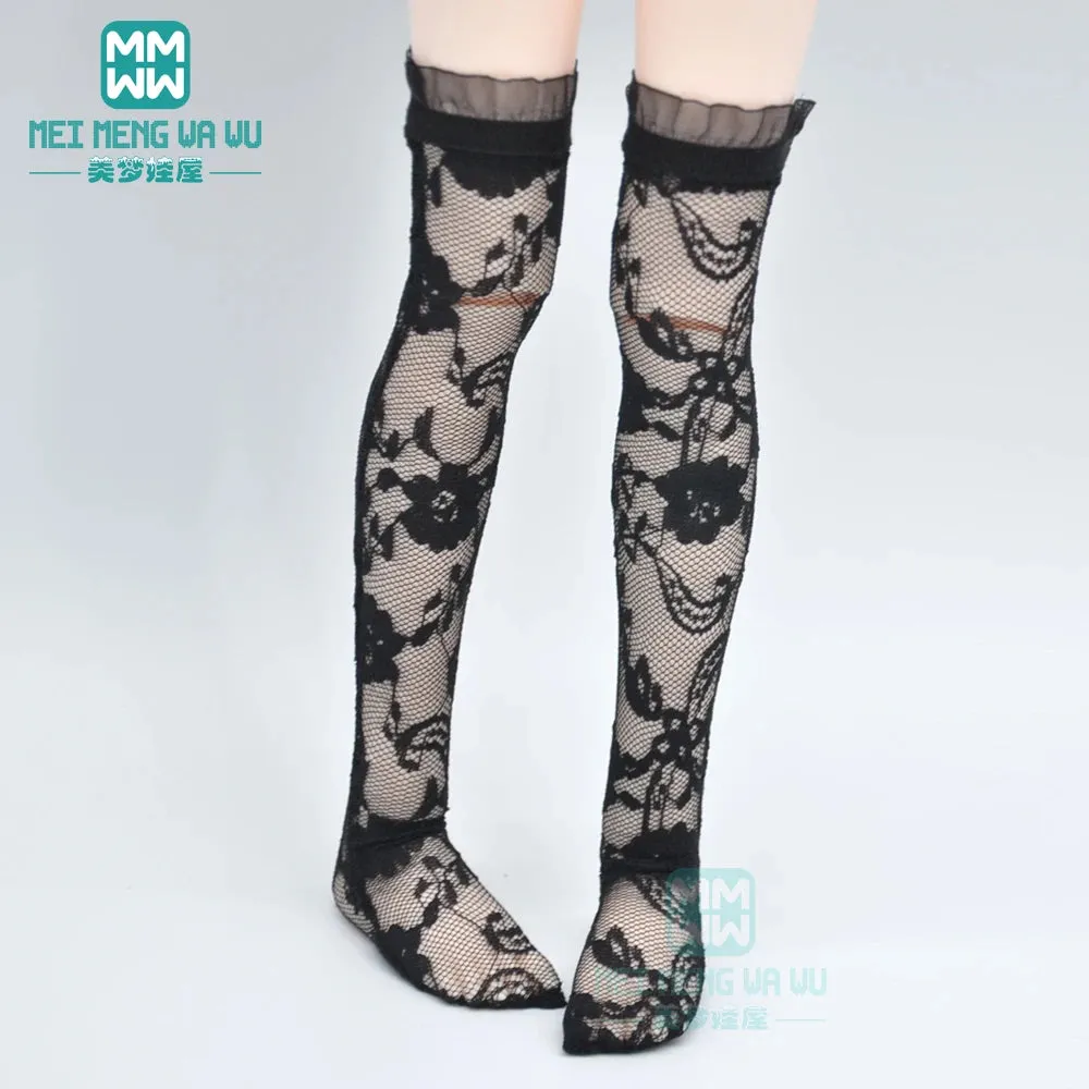 Fashion Lace Stockings | Doll Accessories for 1/3, 1/4, 1/6 BJD DD SD YOSD Dolls