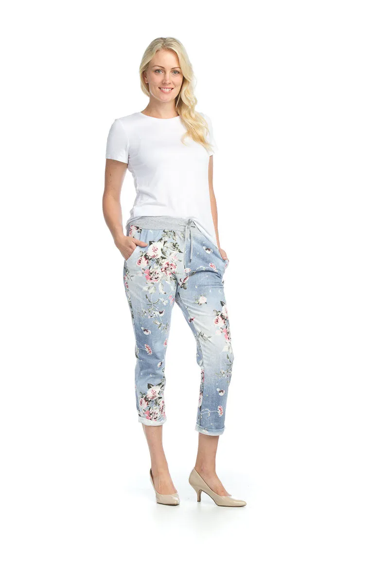 Floral Acid Pant