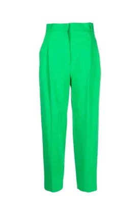 Harris Wharf Tapered Pant - Apple Green