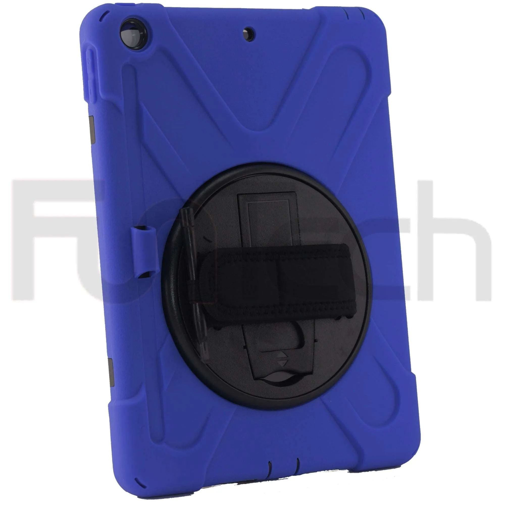 iPad 10.2 inch 2019/2020, 360` Hard Shockproof Case, Color Blue.