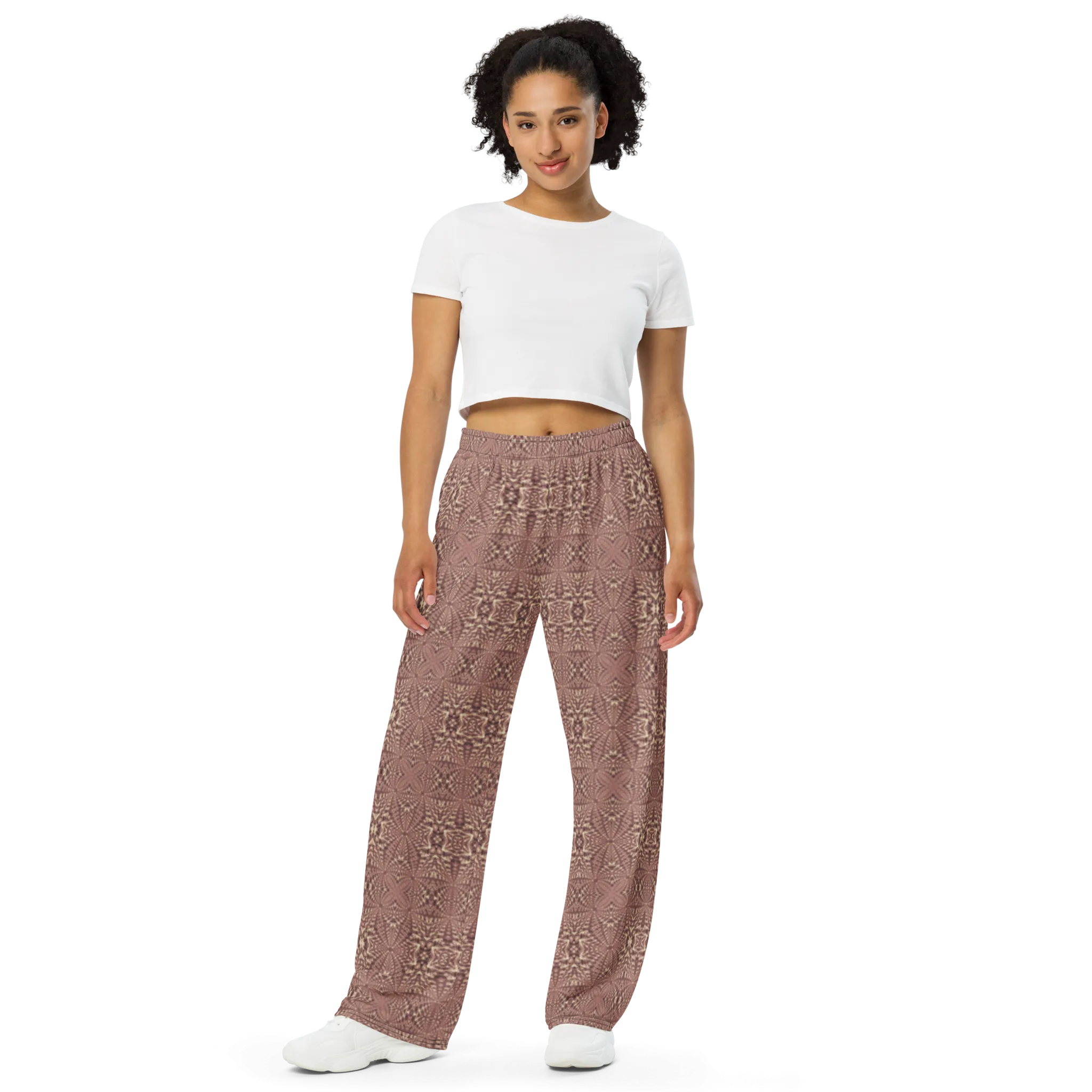 Recursia Fabrique Unknown I Women's Wide Leg Pants In Pink