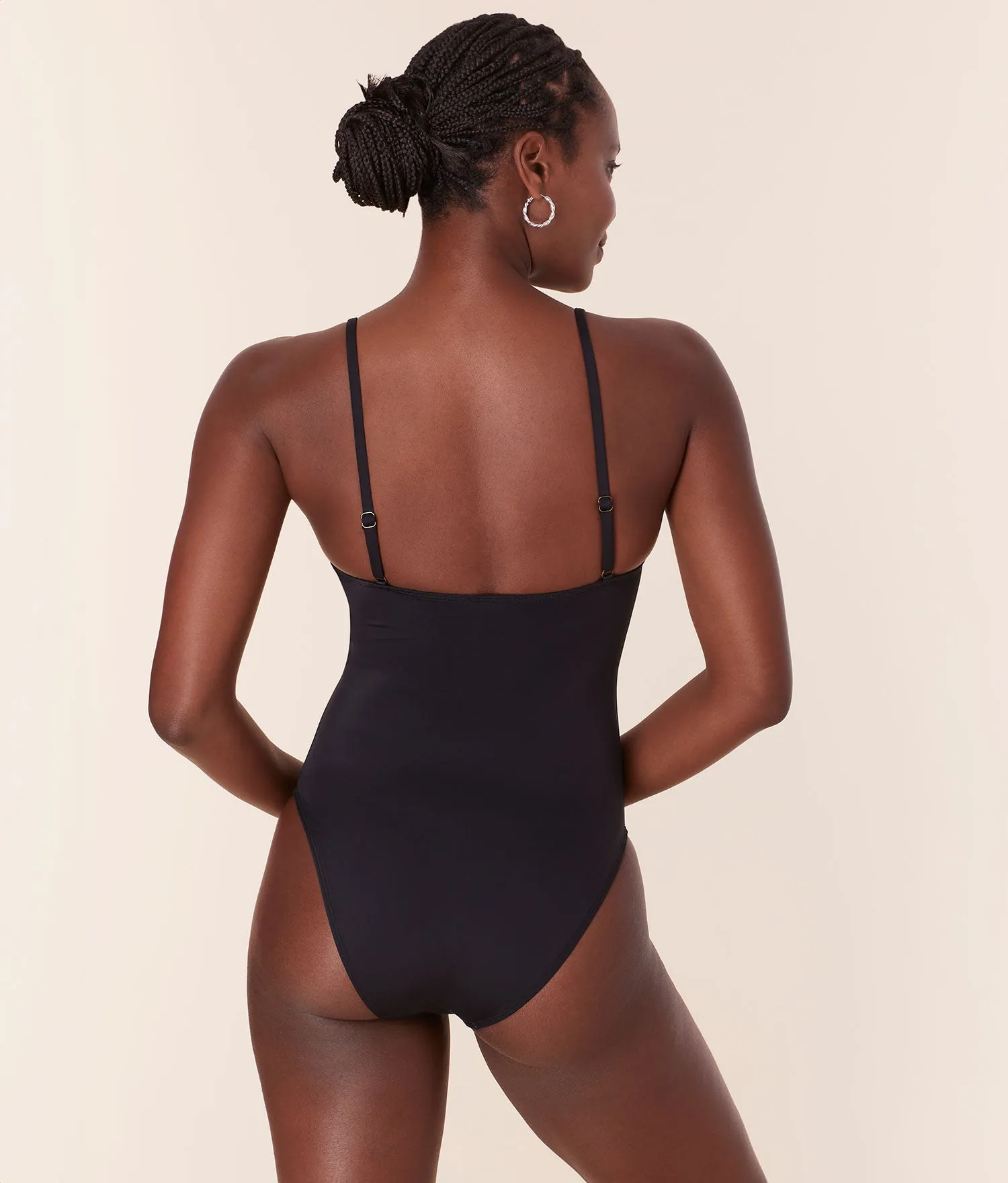 The Amalfi One Piece - Flat - Black - Classic