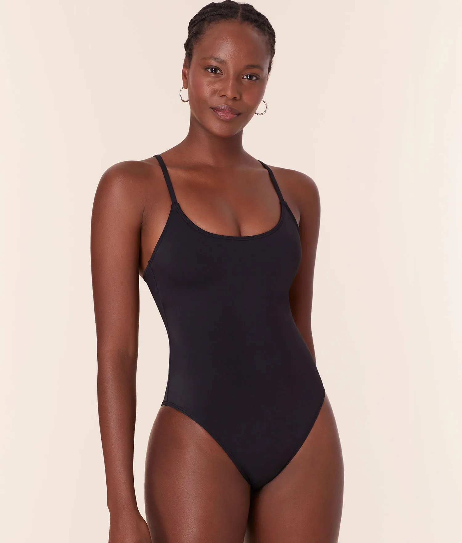 The Amalfi One Piece - Flat - Black - Classic